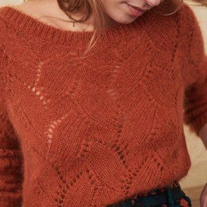 Sezane Avril Cinnamon Sweater XS